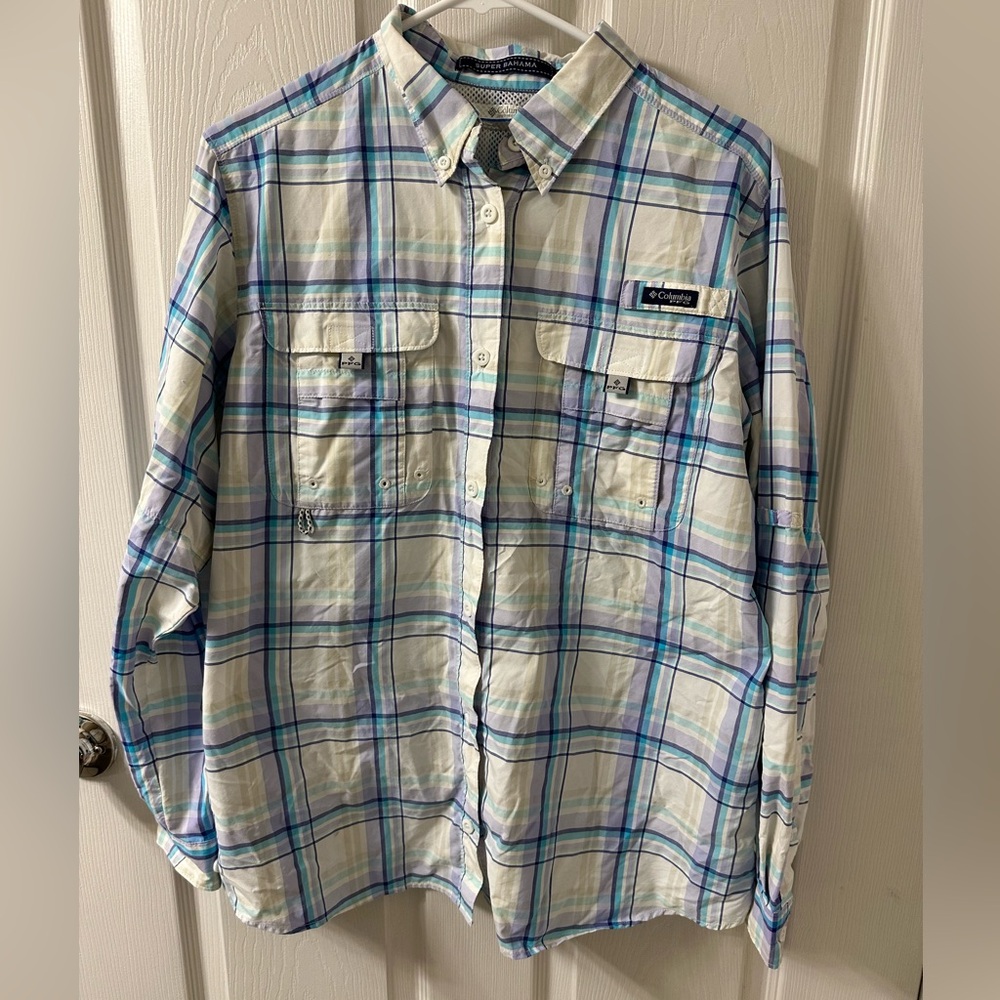 Columbia PFG Super Bahama Women’s Fishing shirt, L